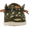 imageHey Dude Mens Wally Fish Camo  Mens Shoes  Men Slipon Loafers  Comfortable ampamp LightWeightBlack Fish Camo