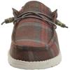 imageHey Dude Mens Wally FunkPlaid Choco Red