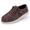 imageHey Dude Mens Wally FunkPlaid Choco Red