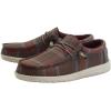 imageHey Dude Mens Wally FunkPlaid Choco Red
