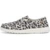 imageHey Dude Wendy Print  Womens Shoes  Womens Slipon Loafers  Comfortable ampamp LightWeightGrey Cheetah