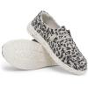 imageHey Dude Wendy Print  Womens Shoes  Womens Slipon Loafers  Comfortable ampamp LightWeightGrey Cheetah Woven