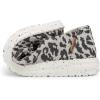 imageHey Dude Wendy Print  Womens Shoes  Womens Slipon Loafers  Comfortable ampamp LightWeightGrey Cheetah Woven