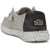 imageHey Dude Wendy Print  Womens Shoes  Womens Slipon Loafers  Comfortable ampamp LightWeightLight Grey
