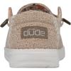 imageHey Dude Wendy Print  Womens Shoes  Womens Slipon Loafers  Comfortable ampamp LightWeightWoven Nut