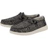 imageHey Dude Wendy Print  Womens Shoes  Womens Slipon Loafers  Comfortable ampamp LightWeightZebra Black Stripe