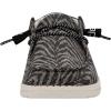 imageHey Dude Wendy Print  Womens Shoes  Womens Slipon Loafers  Comfortable ampamp LightWeightZebra Black Stripe