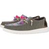 imageHey Dude Womens Wendy Boho SlipOn Casual Shoes LoaferBlackMulti