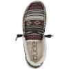 imageHey Dude Womens Wendy Boho SlipOn Casual Shoes LoaferBoho Stripe Chili Pepper