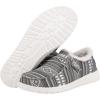 imageHey Dude Womens Wendy Boho SlipOn Casual Shoes LoaferStripe Grey