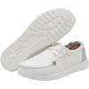 imageHey Dude Womens Wendy Boho SlipOn Casual Shoes LoaferWhiteCrochet