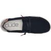 imageHey Dude Womens Wendy Linen  Womens Shoes  Womens Lace Up Loafers  Comfortable ampamp LightWeightBlack Multi Leopard