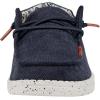 imageHey Dude Womens Wendy Linen  Womens Shoes  Womens Lace Up Loafers  Comfortable ampamp LightWeightDark Navy Corduroy Speckled