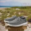 imageHey Dude Womens Wendy Linen  Womens Shoes  Womens Lace Up Loafers  Comfortable ampamp LightWeightIron 2