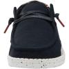 imageHey Dude Womens Wendy Linen  Womens Shoes  Womens Lace Up Loafers  Comfortable ampamp LightWeightJungle Black