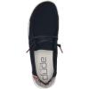 imageHey Dude Womens Wendy Linen  Womens Shoes  Womens Lace Up Loafers  Comfortable ampamp LightWeightJungle Black