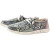 imageHey Dude Womens Wendy Linen  Womens Shoes  Womens Lace Up Loafers  Comfortable ampamp LightWeightJungle Grey
