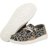 imageHey Dude Womens Wendy Linen  Womens Shoes  Womens Lace Up Loafers  Comfortable ampamp LightWeightLeopard Beige