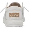 imageHey Dude Womens Wendy Linen  Womens Shoes  Womens Lace Up Loafers  Comfortable ampamp LightWeightLinen Natural White