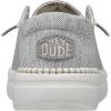 imageHey Dude Womens Wendy Linen  Womens Shoes  Womens Lace Up Loafers  Comfortable ampamp LightWeightLunar Rock
