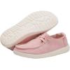 imageHey Dude Womens Wendy Linen  Womens Shoes  Womens Lace Up Loafers  Comfortable ampamp LightWeightPink