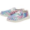 imageHey Dude Womens Wendy Linen  Womens Shoes  Womens Lace Up Loafers  Comfortable ampamp LightWeightRose Candy Tie Dye