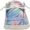 imageHey Dude Womens Wendy Linen  Womens Shoes  Womens Lace Up Loafers  Comfortable ampamp LightWeightRose Candy Tie Dye
