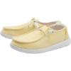 imageHey Dude Womens Wendy Linen  Womens Shoes  Womens Lace Up Loafers  Comfortable ampamp LightWeightSunshine