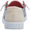 imageHey Dude Womens Wendy Linen  Womens Shoes  Womens Lace Up Loafers  Comfortable ampamp LightWeightTie Dye Navy