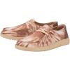 imageHey Dude Womens Wendy Linen  Womens Shoes  Womens Lace Up Loafers  Comfortable ampamp LightWeightTie Dye Rose