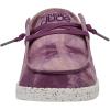 imageHey Dude Womens Wendy Linen  Womens Shoes  Womens Lace Up Loafers  Comfortable ampamp LightWeightTie Dye Violet Ombre