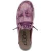 imageHey Dude Womens Wendy Linen  Womens Shoes  Womens Lace Up Loafers  Comfortable ampamp LightWeightTie Dye Violet Ombre