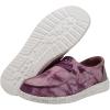 imageHey Dude Womens Wendy Linen  Womens Shoes  Womens Lace Up Loafers  Comfortable ampamp LightWeightTie Dye Violet Ombre