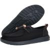 imageHey Dude Womens Wendy Perf Sport  Womens Shoes  Womens Slip On Loafers  Comfortable ampamp LightWeightBlack