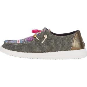 imageHey Dude Womens Wendy Boho SlipOn Casual Shoes LoaferBlackMulti