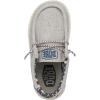 imageHey Dude Boys Wally Patriotic SlipOn Casual ShoeOff White Patriotic