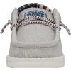 imageHey Dude Boys Wally Patriotic SlipOn Casual ShoeOff White Patriotic
