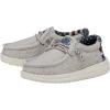 imageHey Dude Boys Wally Patriotic SlipOn Casual ShoeOff White Patriotic
