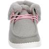 imageHey Dude Girls Britt Youth Multiple Colors ampamp Sizes  Girls Shoes  Girls Lace Up Boots  Comfortable ampamp LightWeightFluo Grey