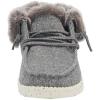 imageHey Dude Girls Britt Youth Multiple Colors ampamp Sizes  Girls Shoes  Girls Lace Up Boots  Comfortable ampamp LightWeightGrey