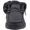 imageHey Dude Girls Britt Youth Multiple Colors ampamp Sizes  Girls Shoes  Girls Lace Up Boots  Comfortable ampamp LightWeightSparking Total Black