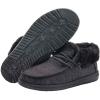 imageHey Dude Girls Britt Youth Multiple Colors ampamp Sizes  Girls Shoes  Girls Lace Up Boots  Comfortable ampamp LightWeightSparking Total Black