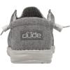 imageHey Dude Mens All Wally Styles  Mens Shoes  Mens Lace Up Loafers  Comfortable ampamp LightWeightAsh Crosshatch