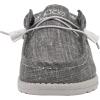 imageHey Dude Mens All Wally Styles  Mens Shoes  Mens Lace Up Loafers  Comfortable ampamp LightWeightAsh Crosshatch