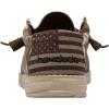 imageHey Dude Mens All Wally Styles  Mens Shoes  Mens Lace Up Loafers  Comfortable ampamp LightWeightCamo Flag