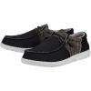 imageHey Dude Mens All Wally Styles  Mens Shoes  Mens Lace Up Loafers  Comfortable ampamp LightWeightFunk Black