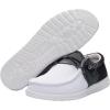 imageHey Dude Mens All Wally Styles  Mens Shoes  Mens Lace Up Loafers  Comfortable ampamp LightWeightFunk Black Ice
