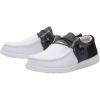 imageHey Dude Mens All Wally Styles  Mens Shoes  Mens Lace Up Loafers  Comfortable ampamp LightWeightFunk Black Ice