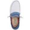 imageHey Dude Mens All Wally Styles  Mens Shoes  Mens Lace Up Loafers  Comfortable ampamp LightWeightFunk Blue Red