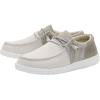 imageHey Dude Mens All Wally Styles  Mens Shoes  Mens Lace Up Loafers  Comfortable ampamp LightWeightFunk Grey Multi